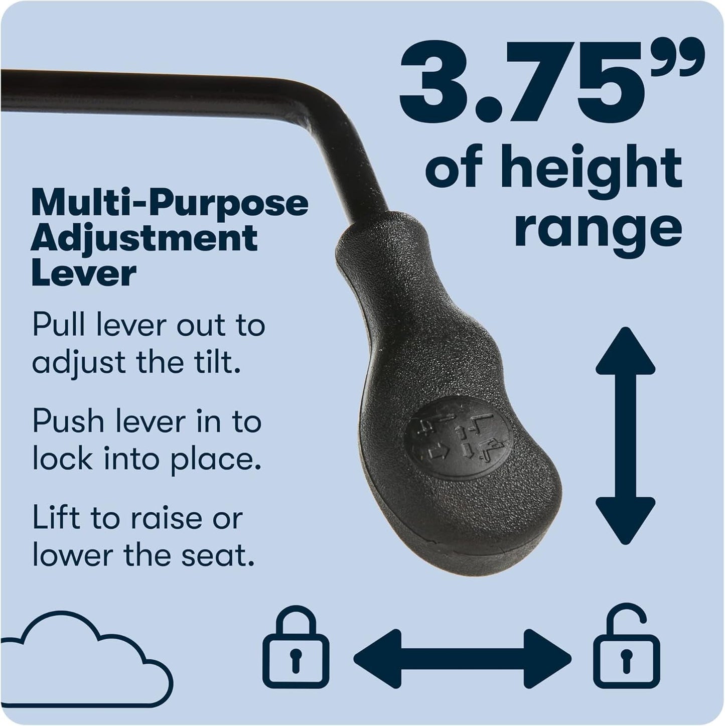 Serta Fairbanks Big and Tall High Back Executive Office Chair, Ergonomic