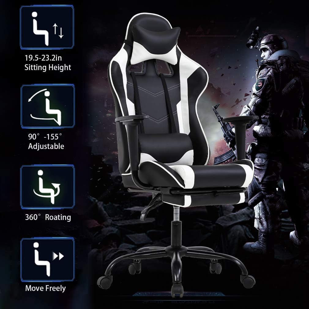 Ergonomic Office, PC Gaming Chair Cheap Desk Chair Executive PU