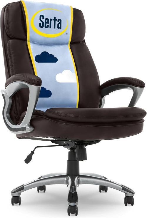 Serta Fairbanks Big and Tall High Back Executive Office Chair, Ergonomic
