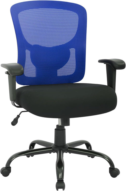Big and Tall Office Chair 400Lbs Desk Chair Mesh Computer Chair with