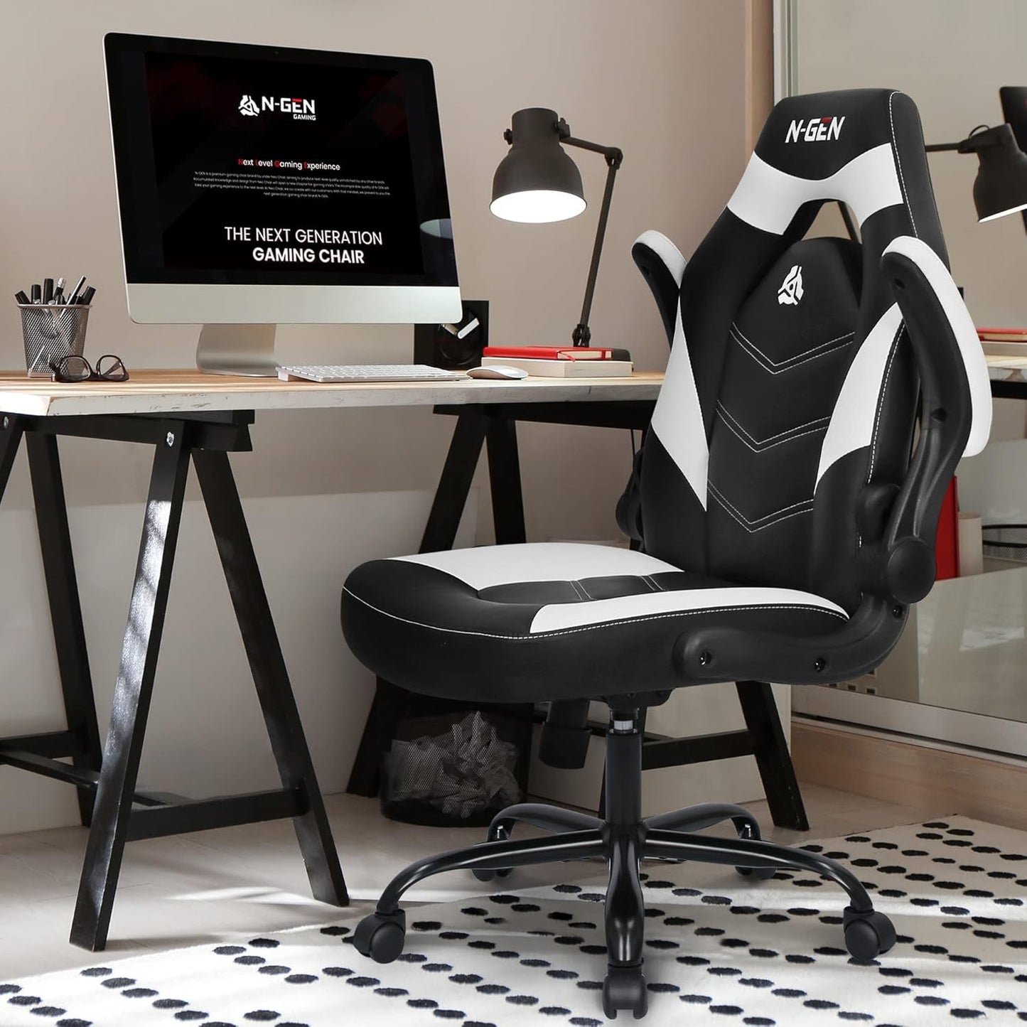 N-GEN Video Gaming Computer Chair Ergonomic Office Chair Desk Chair