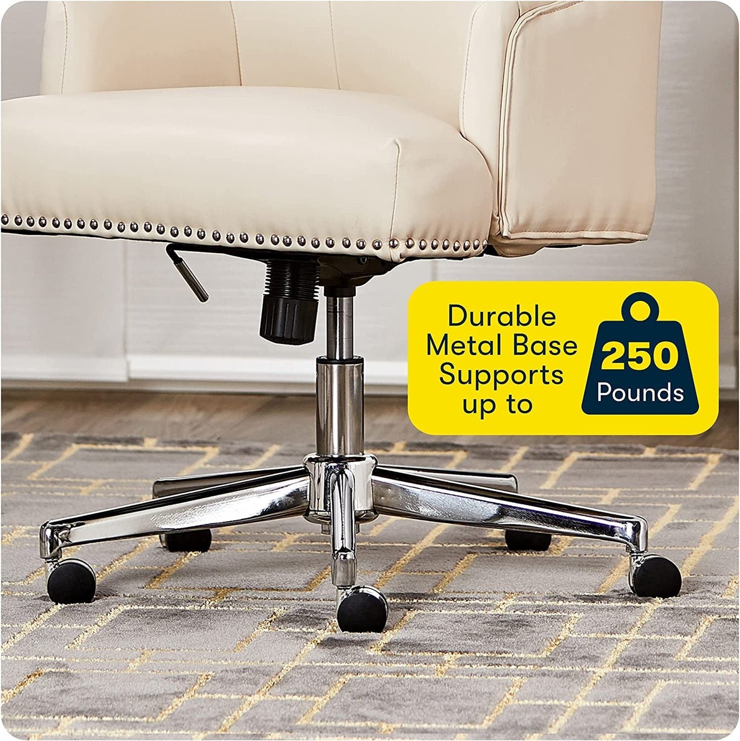 Serta Memory Foam Office Chair with Adjustable Height