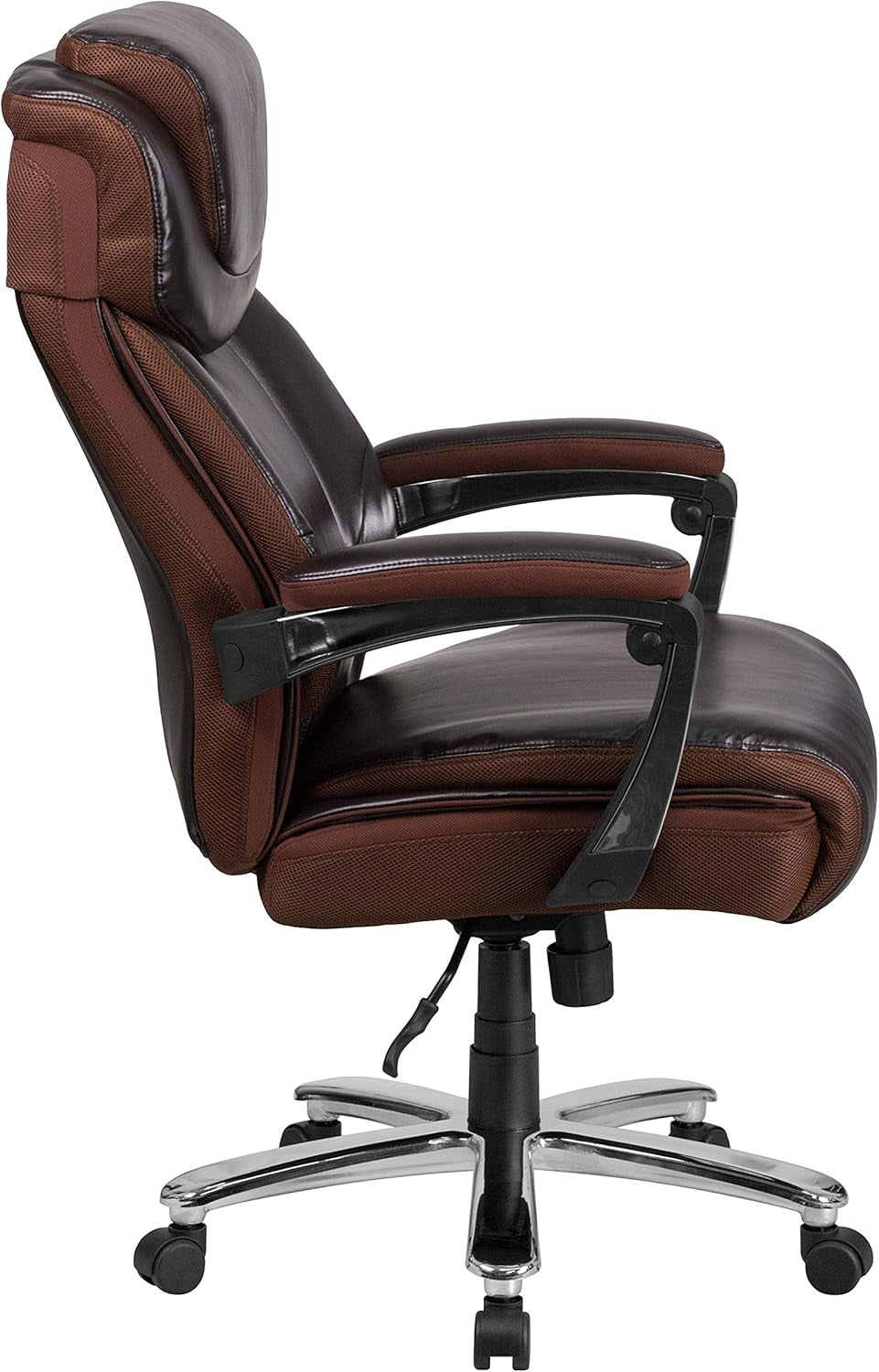 Hercules Series High-Back Swivel Leathersoft Office Chair, Ergonomic