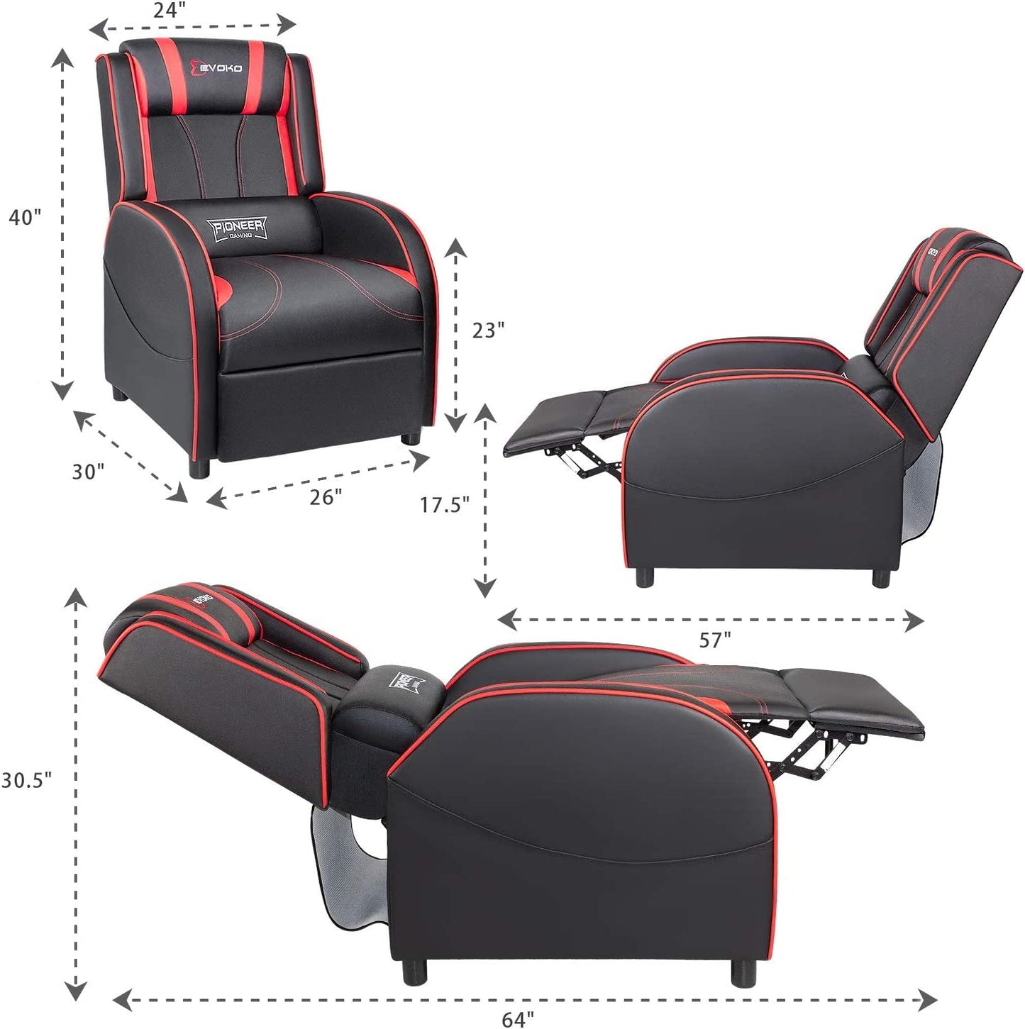 DEVOKO Gaming Recliner