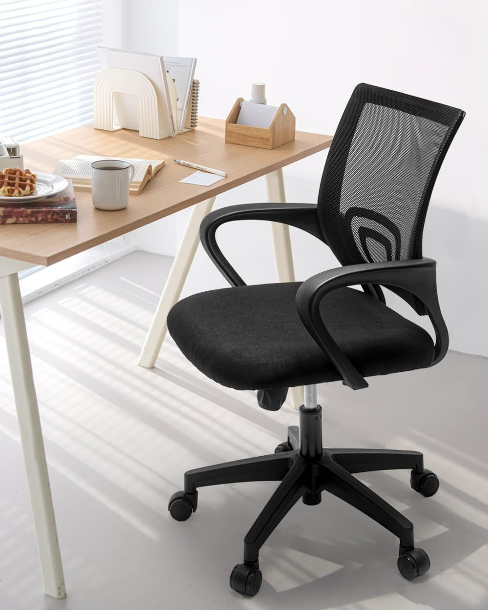 Office Chair Computer Desk Chair Gaming Ergonomic Mid Back Cushion