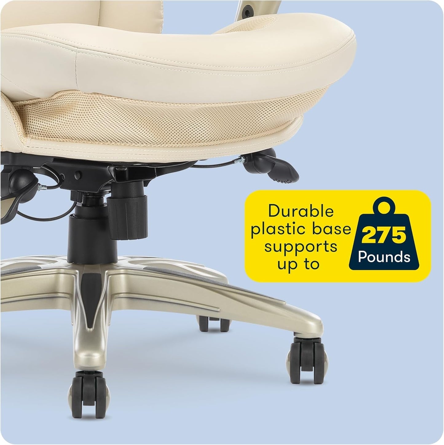 Serta Ergonomic Executive Office Chair Motion Technology Adjustable Mid Back