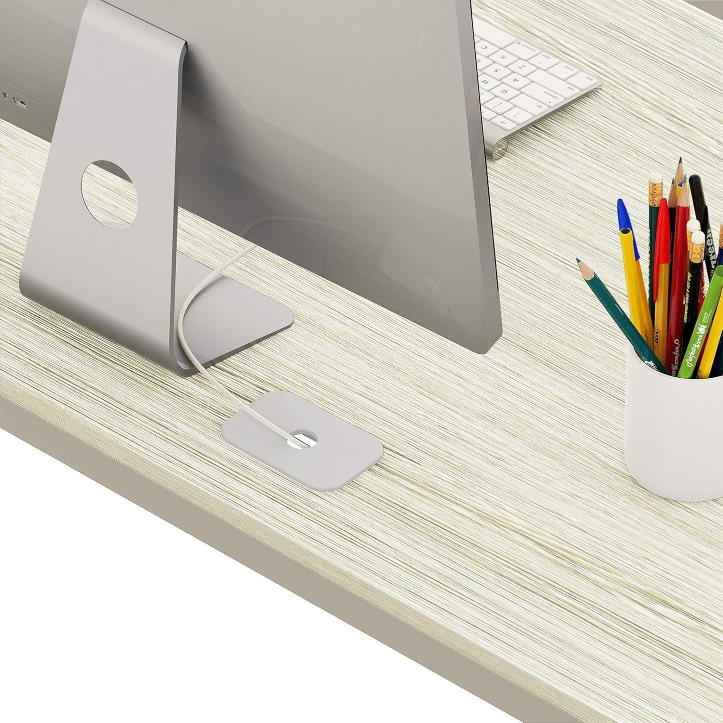 Home Office 55-Inch Large Computer Desk, Maple