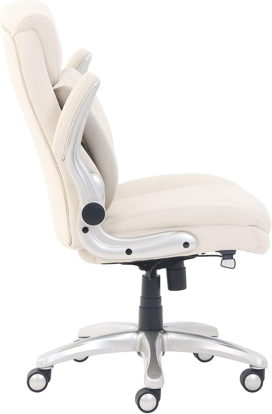 Ergonomic Desk Office Chair, Flip-Up Armrests, Adjustable Height,
