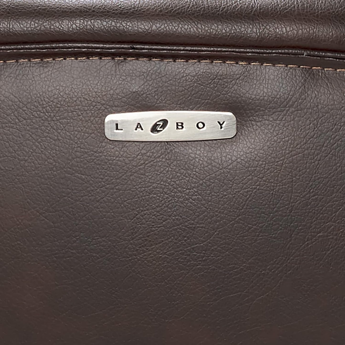 Lazyboy Bellamy Executive Office Chair with Memory Foam Cushions, Solid Wood