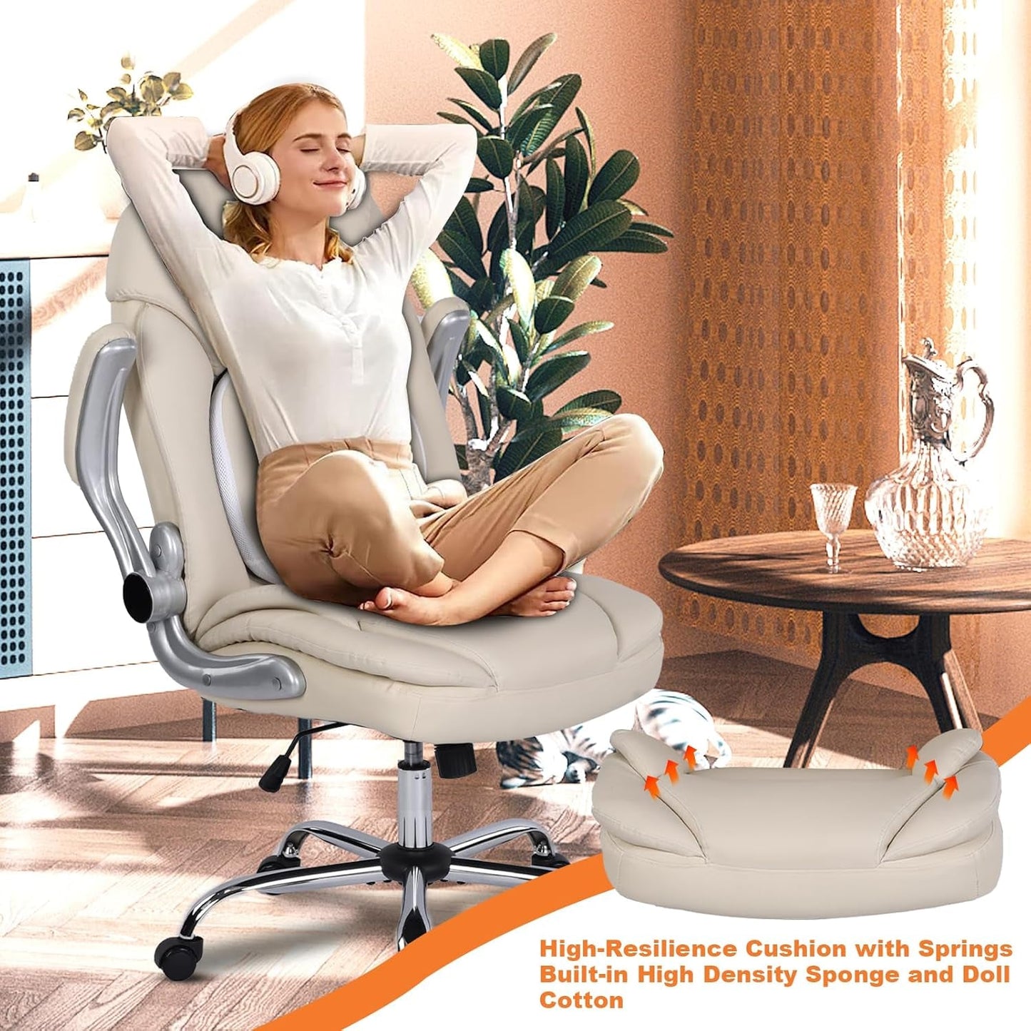 Modern Executive Office Chairs with Lumbar Support