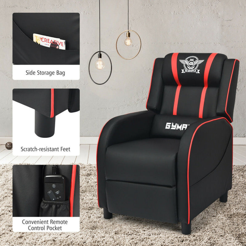 6YMAX Massage Gaming Recliner