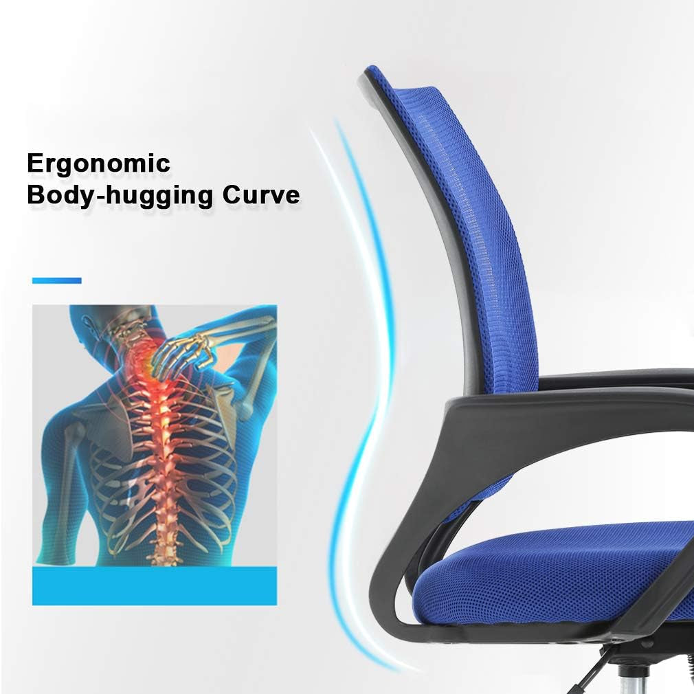 Office Chair Ergonomic Cheap Desk Chair Mesh Computer Chair Lumbar