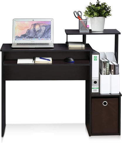 Econ Multipurpose Home Office Computer Writing Desk, Regular, Dark
