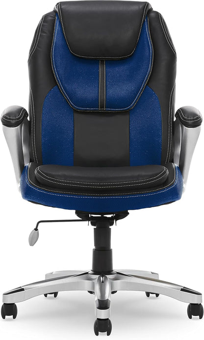 Serta Executive Office Padded Arms, Adjustable Ergonomic Gaming Desk Chair