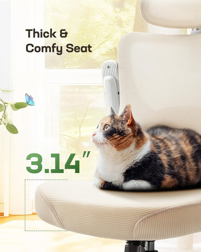 Ergonomic Office Chair: Office Computer Desk Chair with High Back Mesh