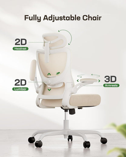 Ergonomic Office Chair: Office Computer Desk Chair with High Back Mesh
