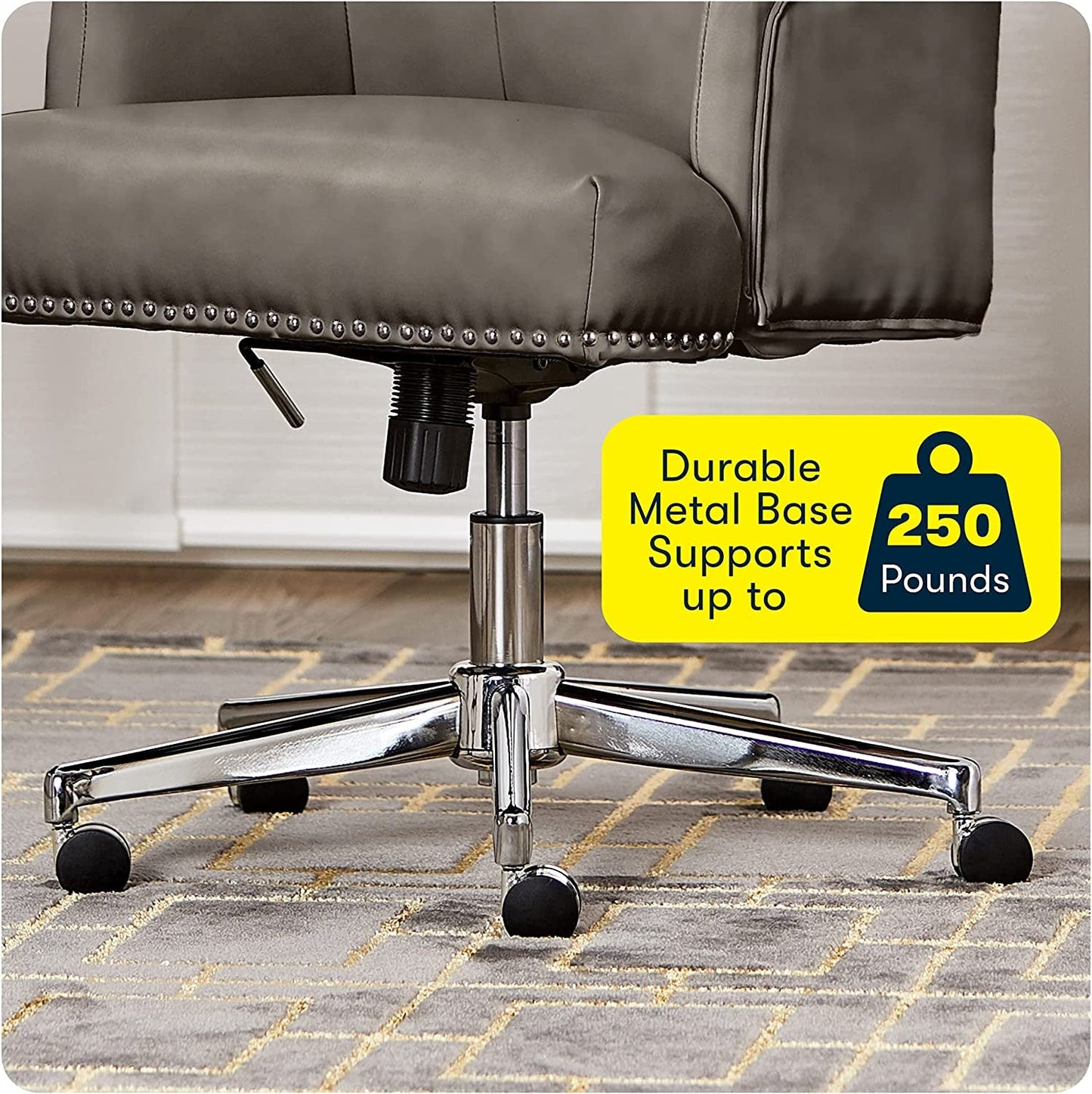 Serta Memory Foam Office Chair with Adjustable Height