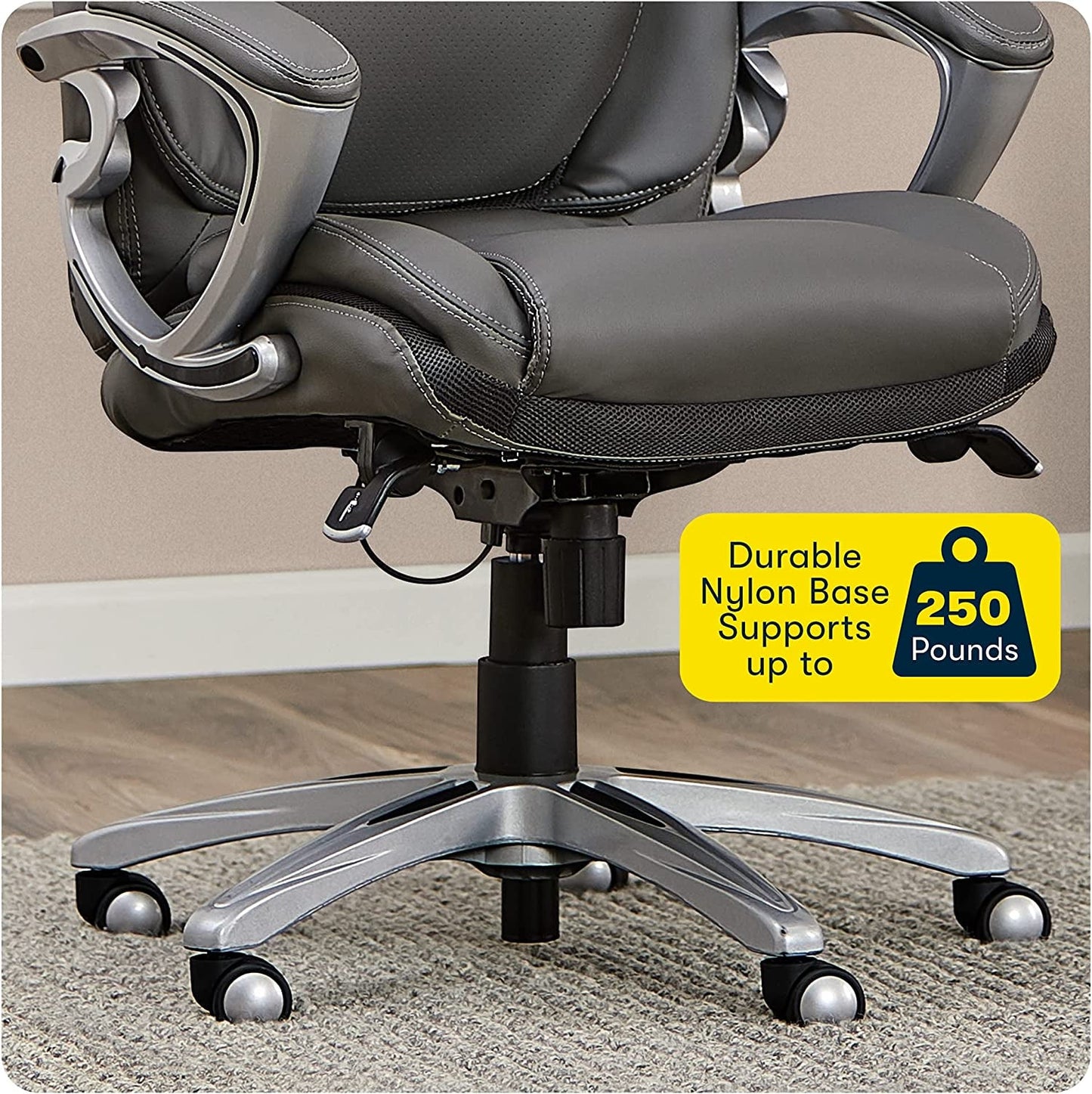 Serta Ergonomic High-Back Executive Chair for Health and Wellness