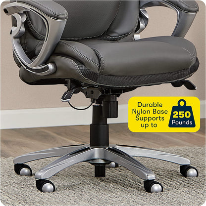 Serta Ergonomic High-Back Executive Chair for Health and Wellness