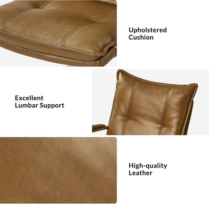 Faux Leather Home Office Chair
