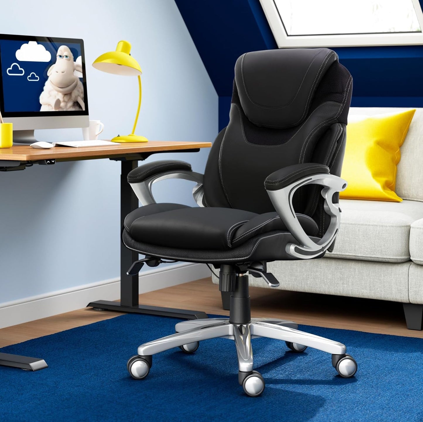 Serta Bryce Executive Office Chair, Ergonomic Computer Deskchair with