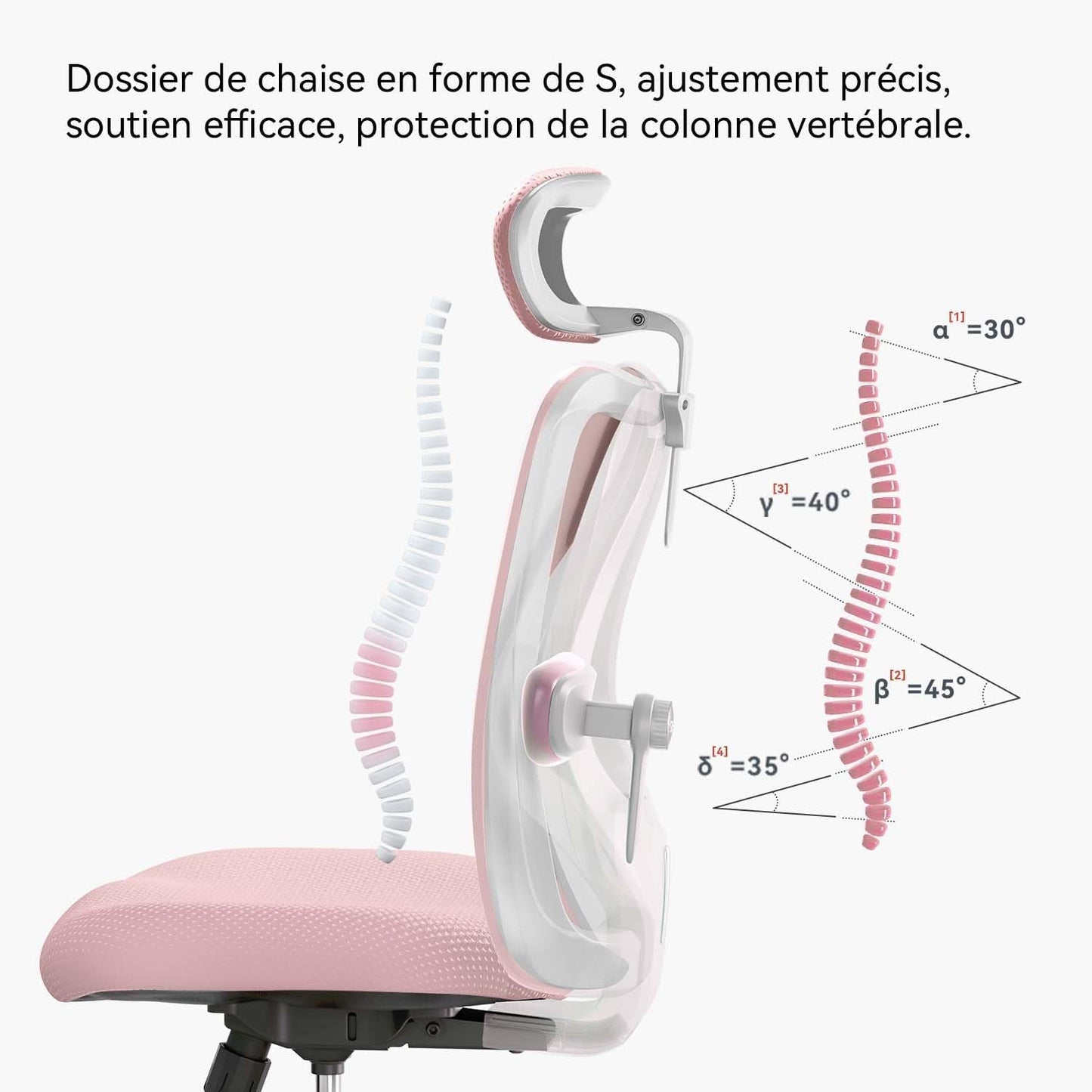 Sihoo M18 Ergonomic Office Chair, Computer Desk Chair with Adjustable