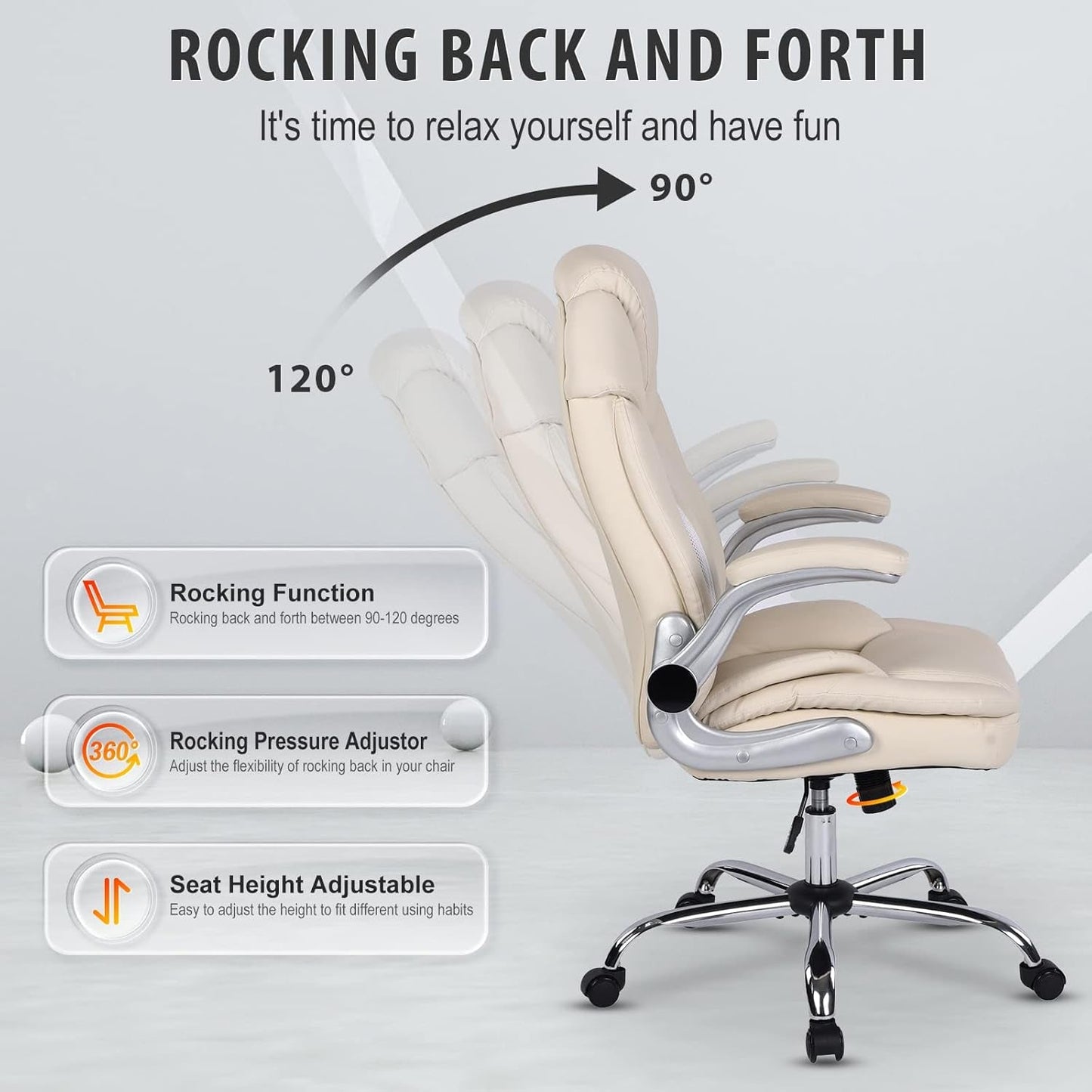 Modern Executive Office Chairs with Lumbar Support