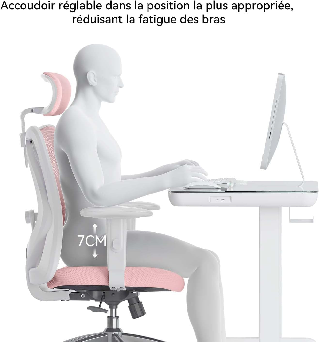 Sihoo M18 Ergonomic Office Chair, Computer Desk Chair with Adjustable
