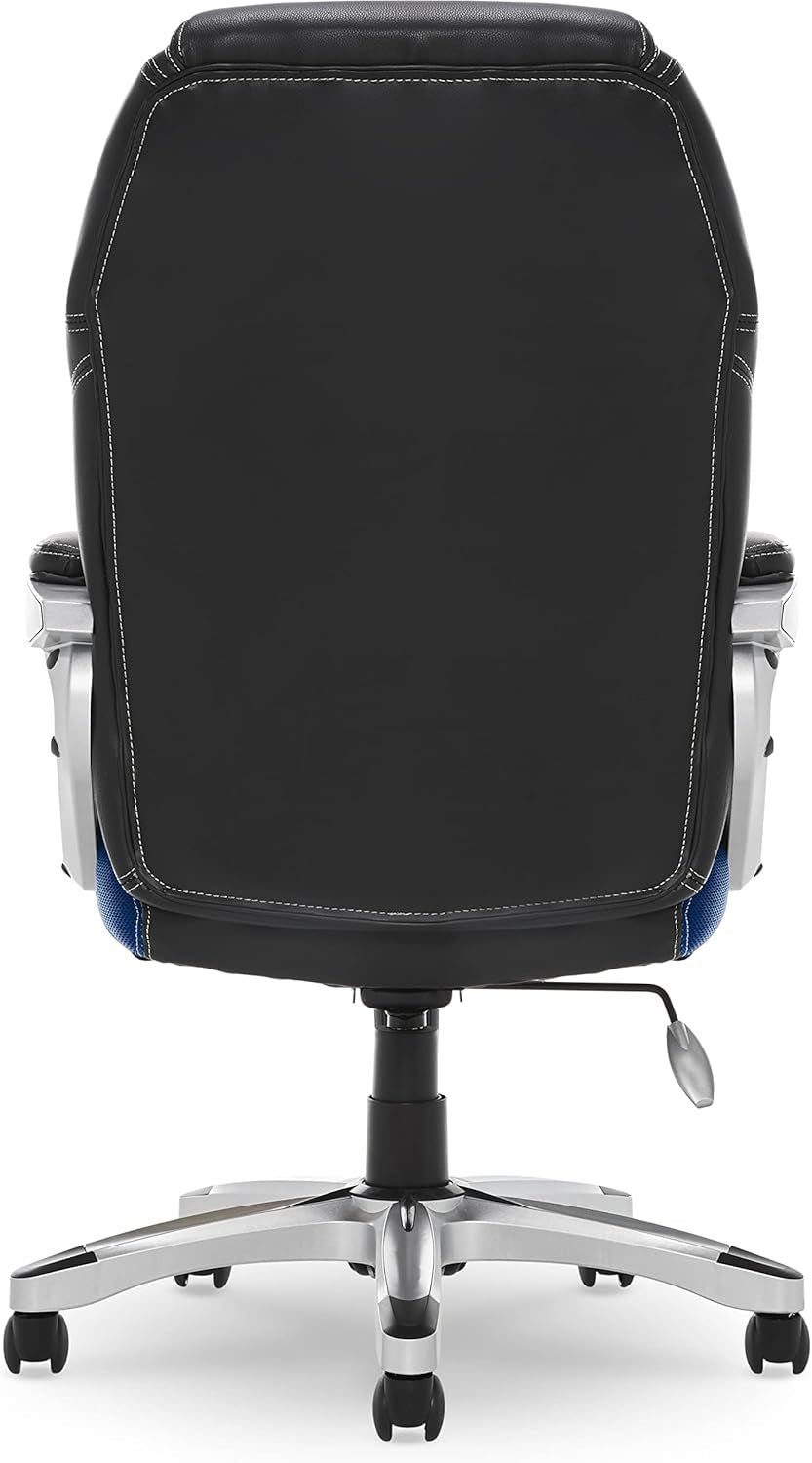 Serta Executive Office Padded Arms, Adjustable Ergonomic Gaming Desk Chair