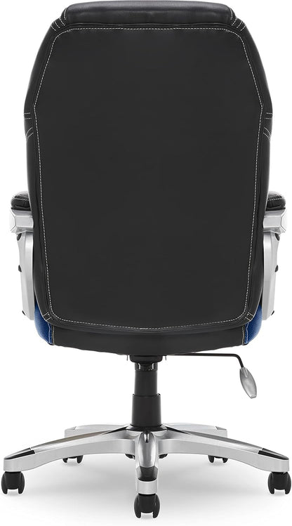 Serta Executive Office Padded Arms, Adjustable Ergonomic Gaming Desk Chair
