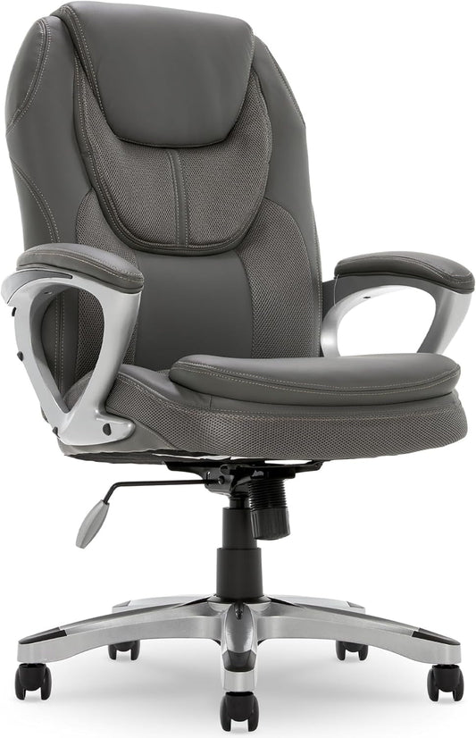 Serta Executive Office Padded Arms, Adjustable Ergonomic Gaming Desk Chair