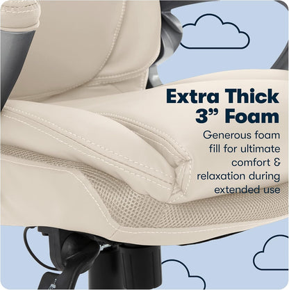 Serta Bryce Executive Office Chair, Ergonomic Computer Deskchair with