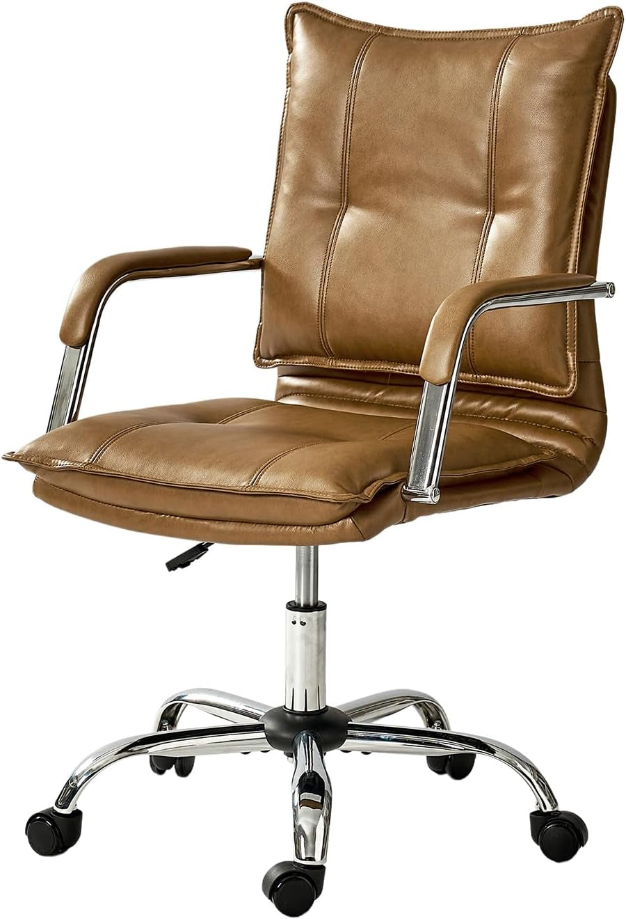 Faux Leather Home Office Chair