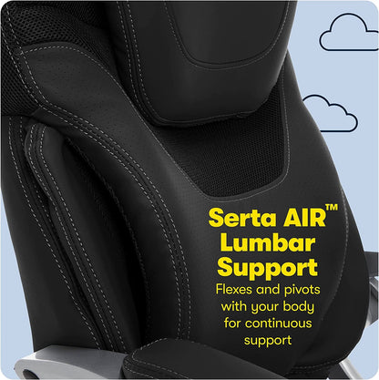 Serta Ergonomic Executive Chair for Health and Wellness