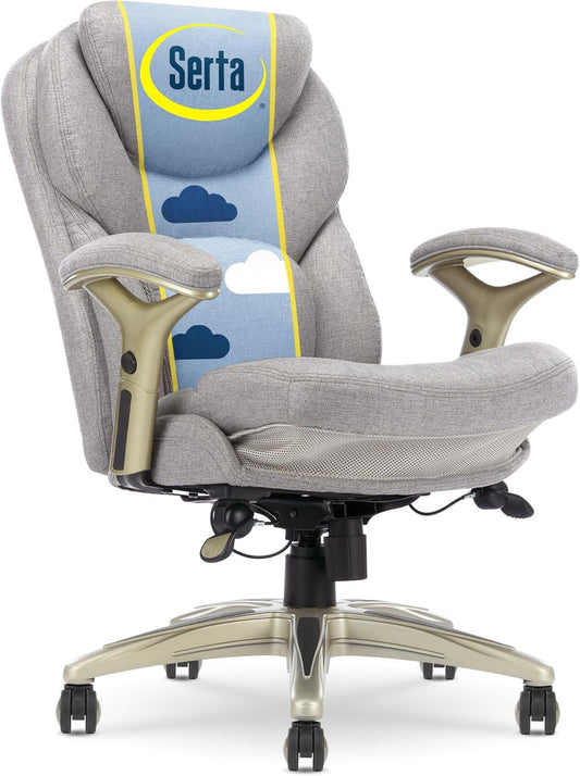 Ergonomic Executive Office Chair Motion Technology Adjustable Mid Back