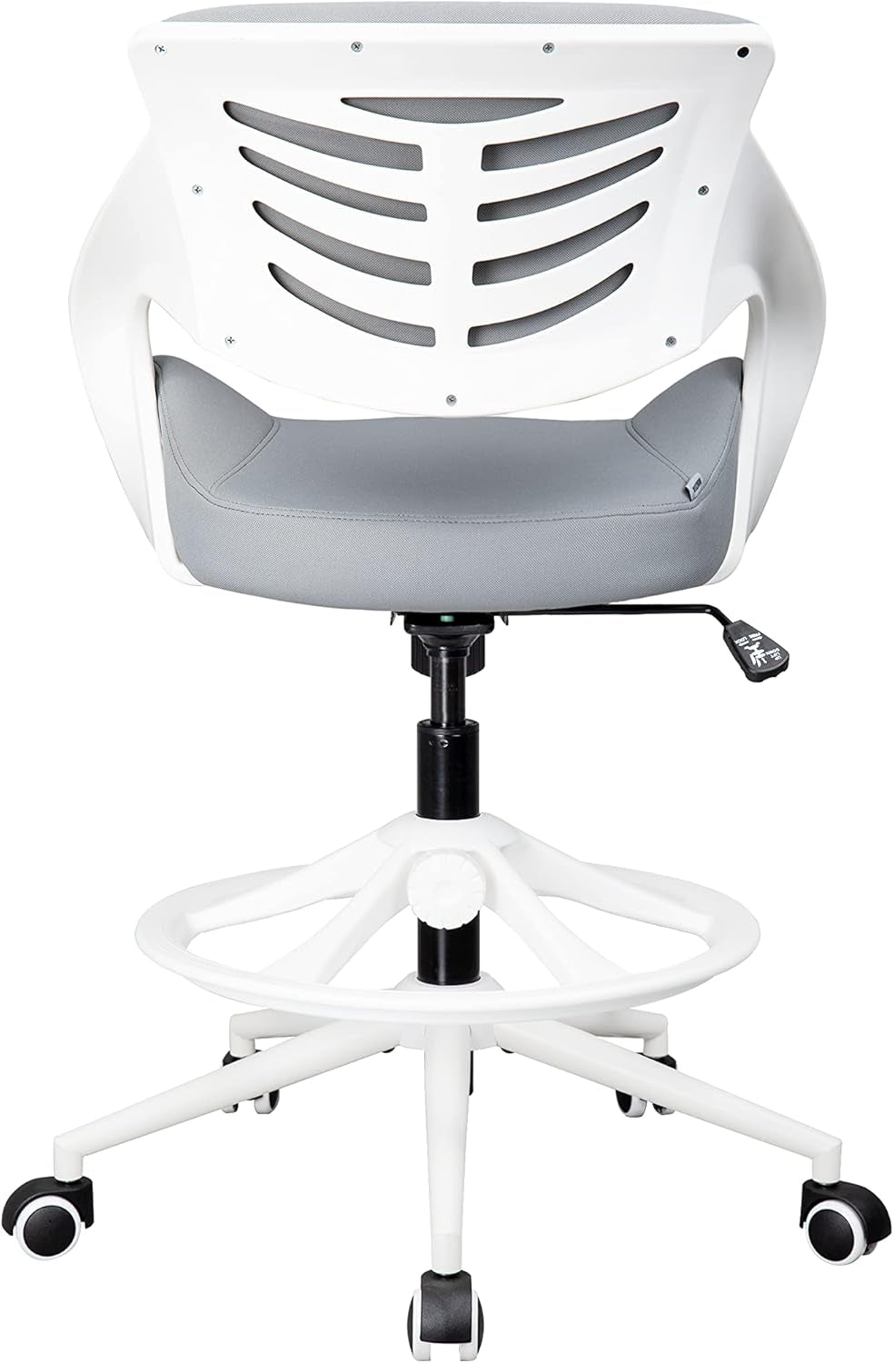 Ergonomic Drafting Chair,Standing Computer Desk Chair,Foot Ring,Lumbar