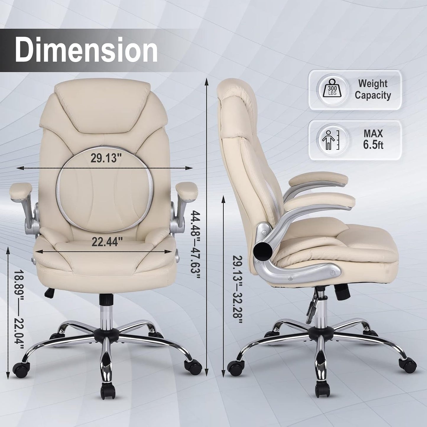 Modern Executive Office Chairs with Lumbar Support