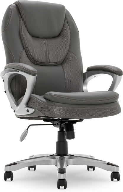 Serta Executive Office Padded Arms, Adjustable Ergonomic Gaming Desk Chair