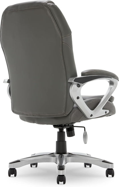 Serta Executive Office Padded Arms, Adjustable Ergonomic Gaming Desk Chair