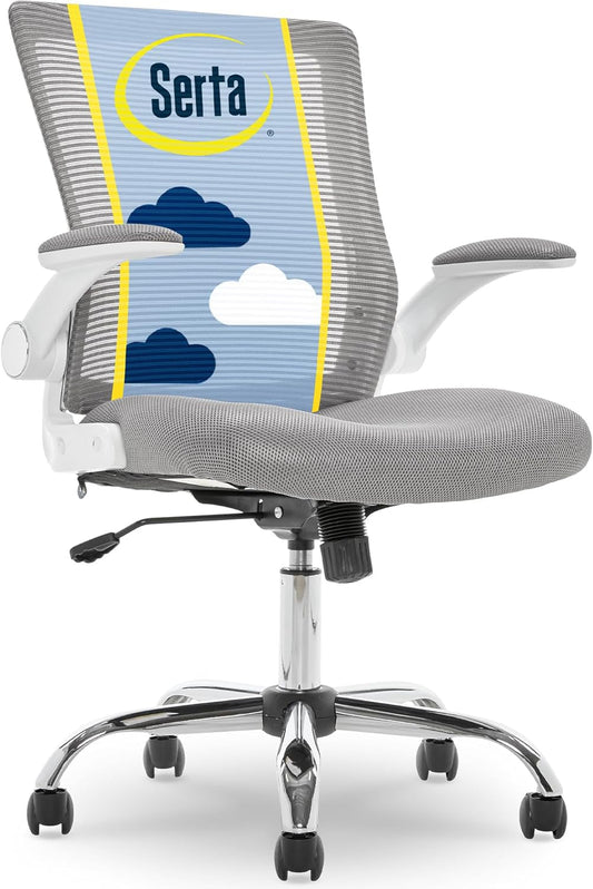 Serta Creativity Ergonomic Mesh Office Chair, Computer Desk Chair,
