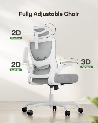 Ergonomic Office Chair: Office Computer Desk Chair with High Back Mesh