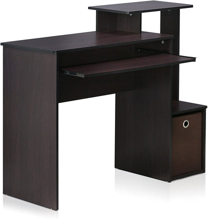 Econ Multipurpose Home Office Computer Writing Desk, Regular, Dark