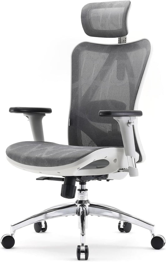 M57 Ergonomic Office Chair with 3 Way Armrests Lumbar Support and
