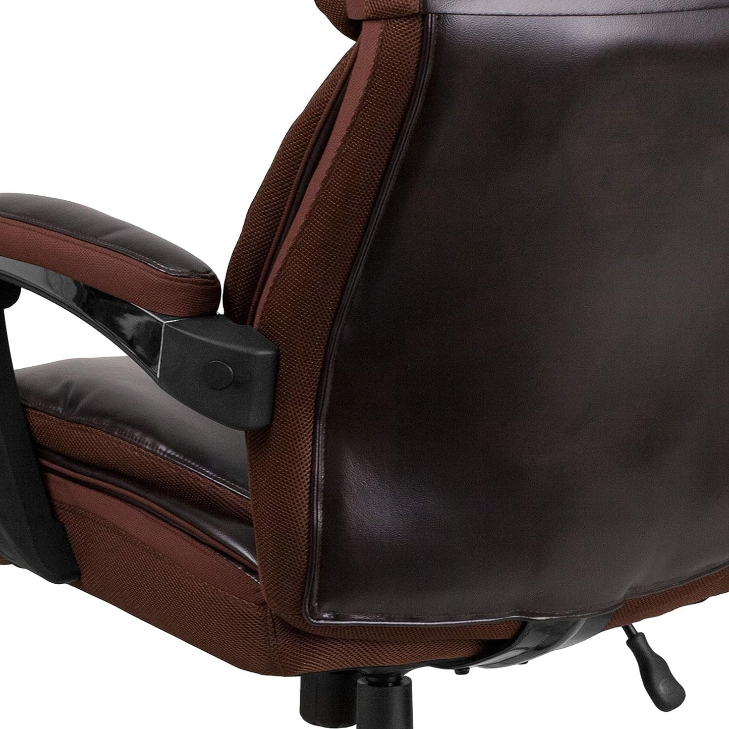 Hercules Series High-Back Swivel Leathersoft Office Chair, Ergonomic