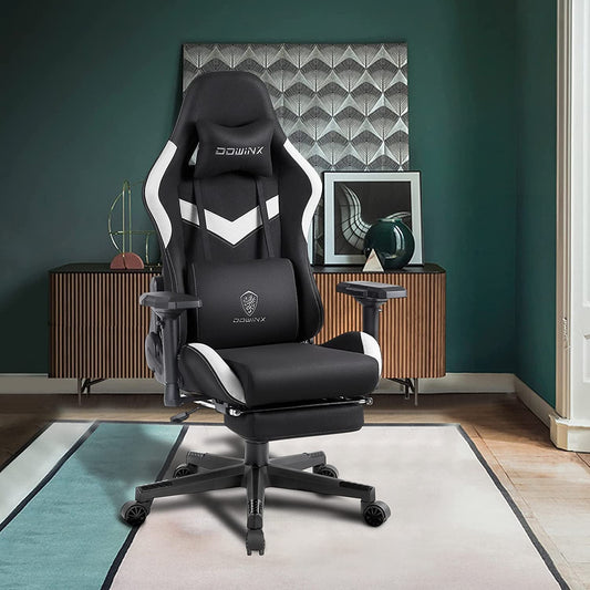 DOWINX Ergonomic Gaming Chair with Footrest