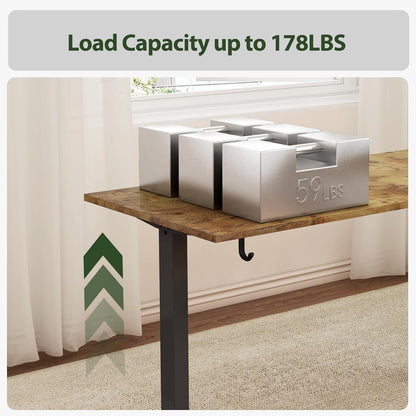 L Shaped Standing Desk Adjustable Height, Electric Corner Standing