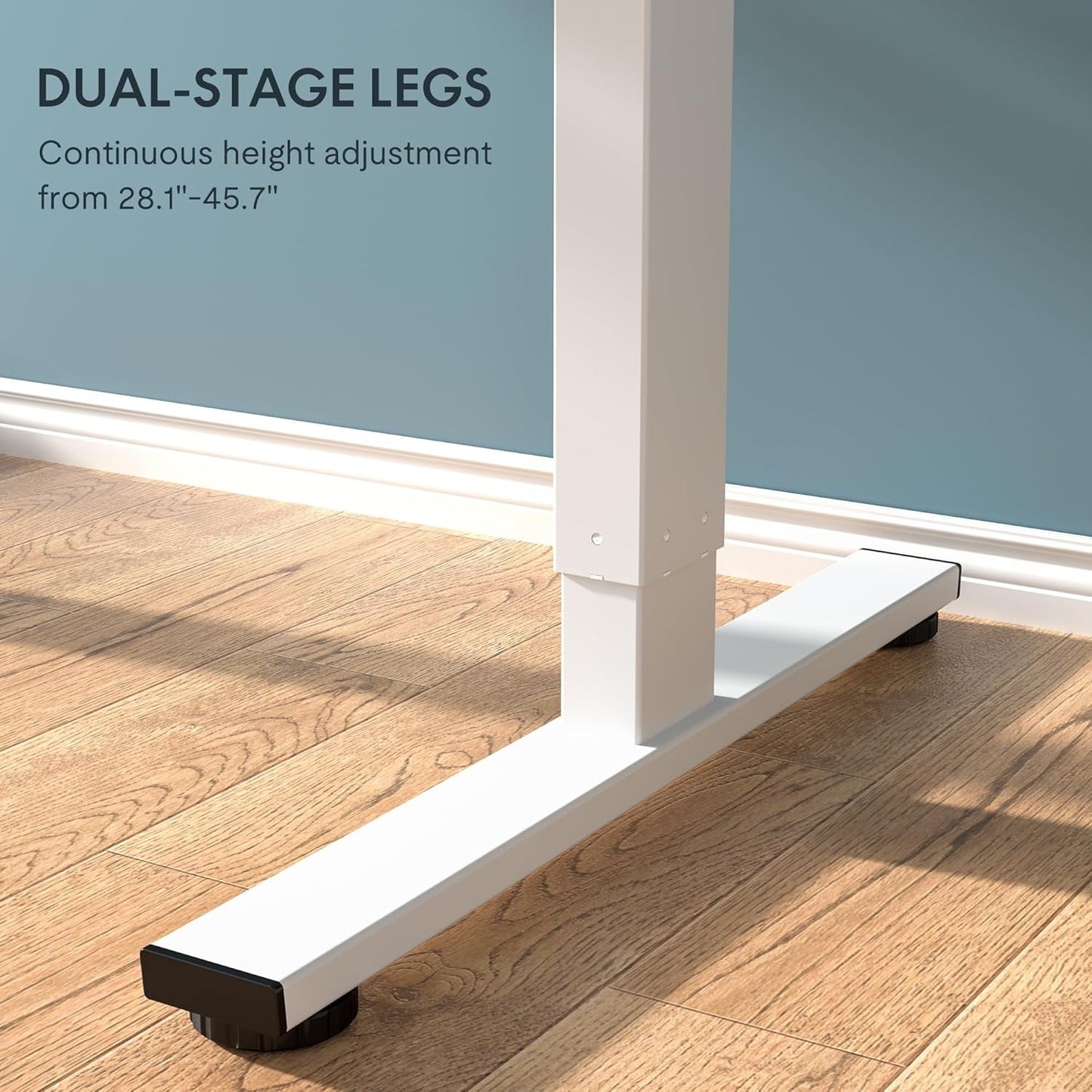 EN1 Whole-Piece Standing Desk 48 X 24 Inches Height Adjustable