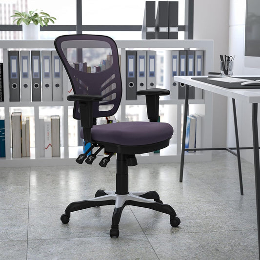 Nicholas Mid-Back Swivel Office and Gaming Chair, Ergonomic Mesh