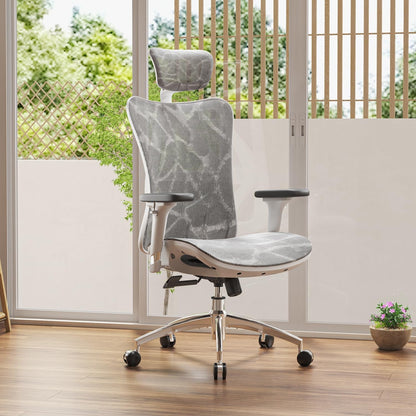 M57 Ergonomic Office Chair with 3 Way Armrests Lumbar Support and