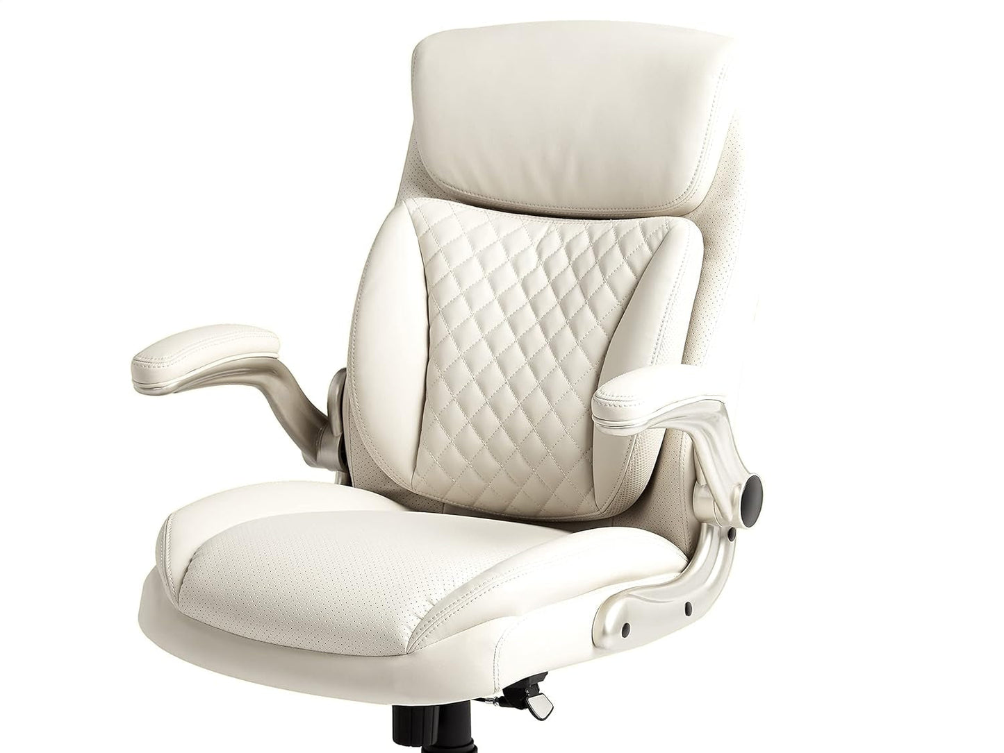 Ergonomic Desk Office Chair, Flip-Up Armrests, Adjustable Height,